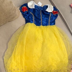 Blue and Yellow Princess Costume for Kids
